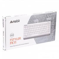 Клавіатура A4Tech FK11 Fstyler Compact Size USB White (FK11 USB (White)) Diawest