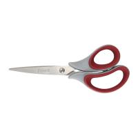 Ножницы Axent Duoton Soft, 16,5см, gray-red (6101-06-А) Diawest