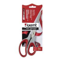 Ножницы Axent Duoton Soft, 21 см, gray-red (6102-06-А) Diawest