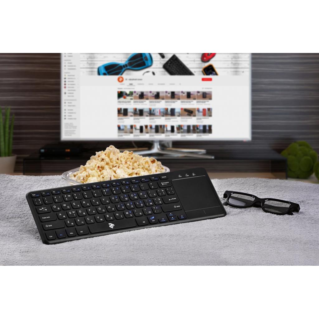 Клавіатура 2E KT100 Touch Wireless Black (2E-KT100WB) Diawest