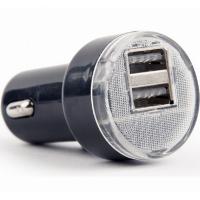 Зарядний пристрій EnerGenie USB 2.1A black (EG-U2C2A-CAR-02) Diawest
