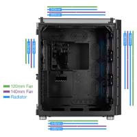 Корпус CORSAIR Crystal 680X RGB Black (CC-9011168-WW) Diawest