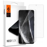 Плівка захисна Spigen Galaxy S21 Ultra NeoFlex Solid HD, Clear (AFL02533) Diawest