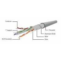 Патч-корд 1м FTP cat 6 Cablexpert (PP6-1M/B) Diawest