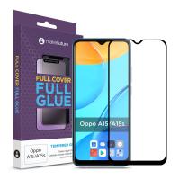 Скло захисне MakeFuture Oppo A15/A15s Full Cover Full Glue (MGF-OPA15/A15S) Diawest