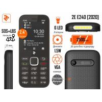 Мобильный телефон 2E E240 2020 Dual SIM Black (680576170026) Diawest