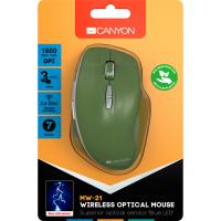 Мишка CANYON MW-21 Wireless Blue LED Special Military (CNS-CMSW21SM) Diawest
