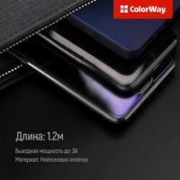Дата кабель USB 2.0 AM to Lightning + Micro 5P + Type-C 4.0A (20W) ColorWay (CW-CBU3003-GR) Diawest