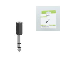 Кабель мультимедийный 6.3 mm Jack - 3.5 mm Jack Stereo Black HAMA (00205194) Diawest