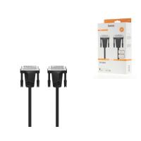 Кабель мультимедийный DVI to DVI 1.5m WQHD 1440p Black HAMA (00200706) Diawest