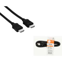 Кабель мультимедійний HDMI to HDMI 1.5m Black HAMA (00205000) Diawest
