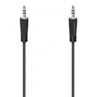 Кабель мультимедійний 3.5 mm Jack - 3.5 mm Jack Stereo 3 m Black HAMA (00205115) Diawest