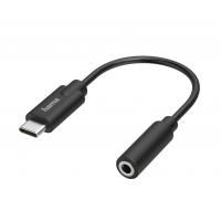 Кабель мультимедийный USB-C to 3.5 mm Jack Stereo Black HAMA (00205282) Diawest
