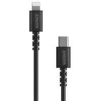 Дата кабель USB-C to Lightning 1.8m Powerline Select (Black) Anker (A8613G11) Diawest