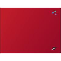 Офисная доска Axent стеклянная магнитно-маркерная 90x120 см, красная (9616-06-А) Diawest