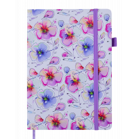 Блокнот BUROMAX деловой Cherie A5 без линования 96 листов обложка из искусст (BM.295005-12) Diawest