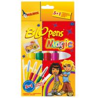 Фломастеры MALINOS аэрографы волшебные BLOpens Magic 5 (4+1+1) шт (MA-300965) Diawest