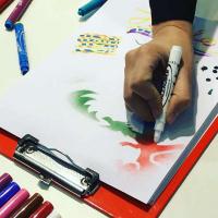 Фломастеры MALINOS аэрографы волшебные BLOpens Magic 5 (4+1+1) шт (MA-300965) Diawest