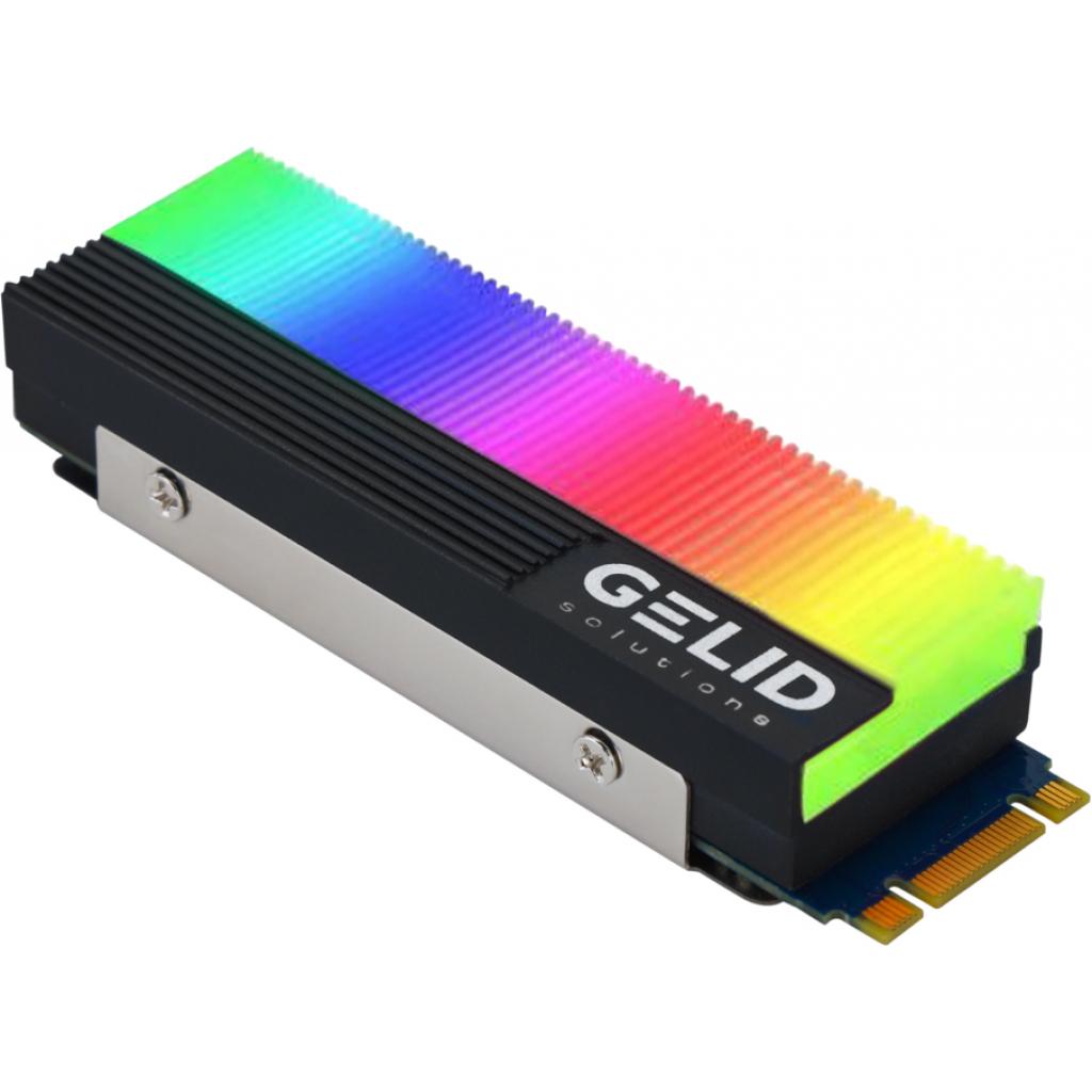 Радіатор охолодження Gelid Solutions GLINT ARGB M.2 2280 SSD (M2-RGB-01) Diawest