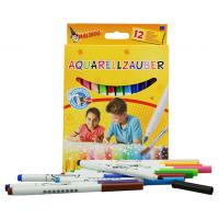 Фломастеры MALINOS акварельные Aquarellzauber на водной основе 12 шт (MA-300033) Diawest