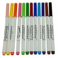 Фломастеры MALINOS акварельные Aquarellzauber на водной основе 12 шт (MA-300033) Diawest