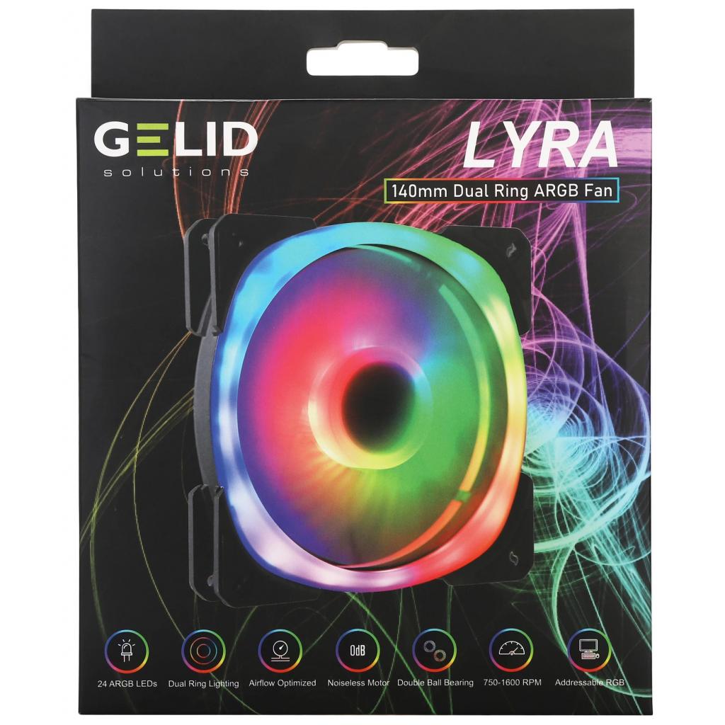 Кулер до корпусу Gelid Solutions Lyra ARGB 140mm (LYRA ARGB FAN) Diawest