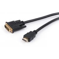 Кабель мультимедійний HDMI to DVI 24+1 3.0m Vinga (VCPHDMIDVI3) Diawest