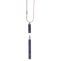 Ручка кулькова Langres з ланцюжком Lace Чорний корпус в подарунковому футлярі (LS.402027-01) Diawest