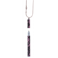 Ручка шариковая Langres с цепочкой Lace Розовый корпус в подарочном футляре (LS.402027-10) Diawest