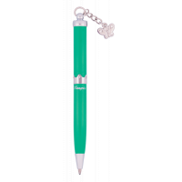 Ручка кулькова Langres набір ручка + брелок + закладка Fly Зелений (LS.132001-04) Diawest