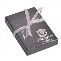 Ручка кулькова Langres набір ручка + гачок для сумки Elegance Чорний (LS.122029-01) Diawest