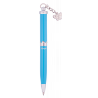 Ручка шариковая Langres набор ручка + брелок + закладка Fly Синий (LS.132001-02) Diawest