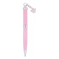 Ручка кулькова Langres набір ручка + брелок + закладка) Langres Fly Рожевий (LS.132001-10) Diawest