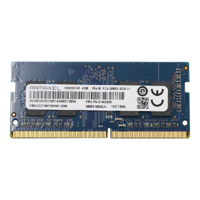 Пам'ять Ramaxel 4 GB SO-DIMM DDR4 2666 MHz (01AG829) Diawest