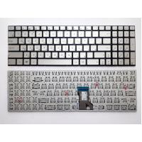 Клавиатура ноутбука ASUS N501J/N501JW/N501V/N501VW сріб RU (A46153) Diawest