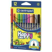 Лайнер Centropen набір Happy Liners 0.4 мм 12 шт 12 кольорів (2521) Diawest