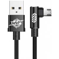 Дата кабель Baseus USB 2.0 AM to Micro 5P 2.0m MVP Elbow Black (CAMMVP-B01) Diawest