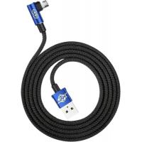 Дата кабель Baseus USB 2.0 AM to Micro 5P 2.0m MVP Elbow Blue (CAMMVP-B03) Diawest