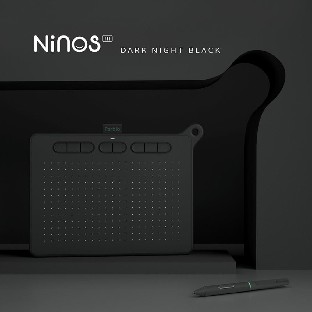 Графічний планшет Parblo Ninos M Black (NINOSM) Diawest