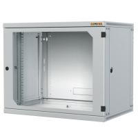 Шафа настінна Conteg 9U глибина 600, RAL7035 (RUN-09-60/60-TH) Diawest