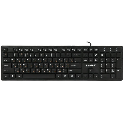 Клавіатура Gembird KB-MCH-03-UA Black USB UKR Diawest