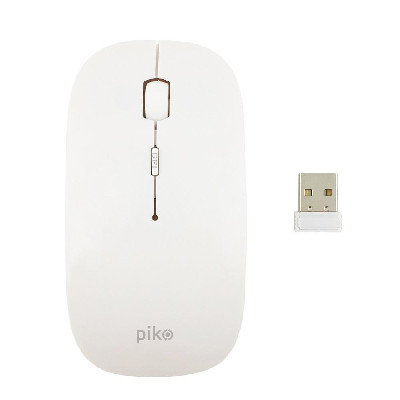 Миша Piko MSX-016 Wireless White (1283126467110) Diawest