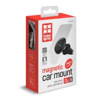 Универсальный автодержатель Colorway Metallic Air Vent-4(360 rotation) magnetic Black (CW-CHM09-BK) Diawest