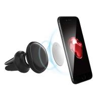 Универсальный автодержатель Colorway Metallic Air Vent-4(360 rotation) magnetic Black (CW-CHM09-BK) Diawest