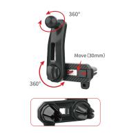 Универсальный автодержатель Colorway Air Vent-3 (360 rotation) magnetic Gray (CW-CHM07-GR) Diawest