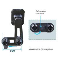 Универсальный автодержатель Colorway Air Vent-3 (360 rotation) magnetic Gray (CW-CHM07-GR) Diawest