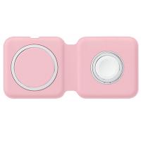 Зарядний пристрій ColorWay MagSafe Duo Charger 15W for iPhone (Pink) (CW-CHW32Q-PK) Diawest