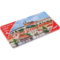 Олівці кольорові Kite тригранні Міста 12 шт. (K17-058-2) Diawest