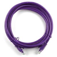 Патч-корд 20м, RJ-45, Cat.5e, CU, медь, фиолетовый Ritar (PCR-CU/20Pe / 14094) Diawest