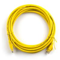 Патч-корд 20м, RJ-45, Cat.5e, CU, медь, желтый Ritar (PCR-CU/20Yw / 04300) Diawest